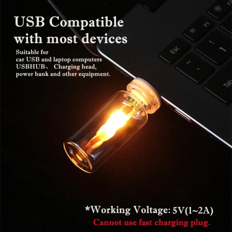 Светодиодный ночник 5В USB с э – обзор и цена Candle Making Glass