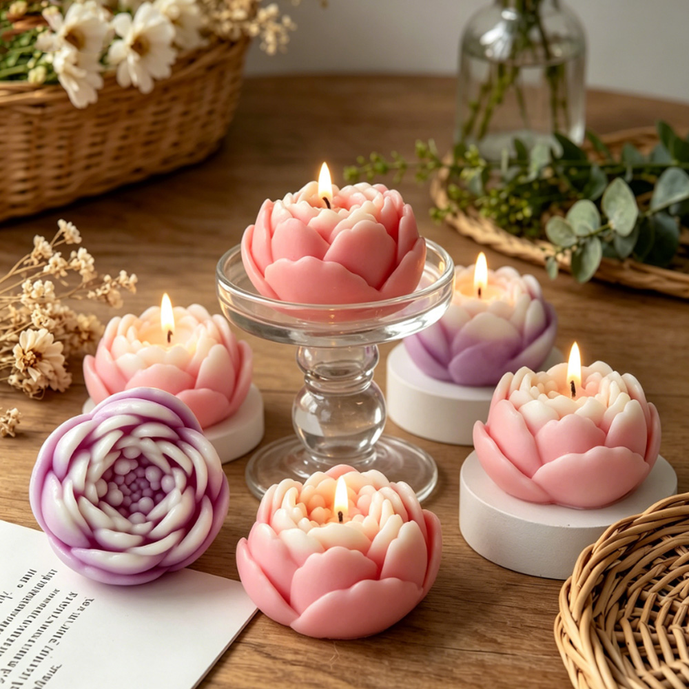 3D-форма из силикона для цвето – обзор и цена Candle Making Video