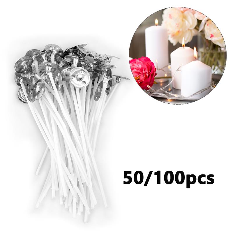 Бездымные фитили в виде свечей – обзор и цена Cotton Wick Pre Tabbed