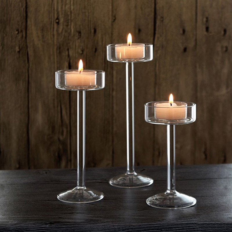 Высокий стеклянный подсвечник, – обзор и цена Candle Making Glass